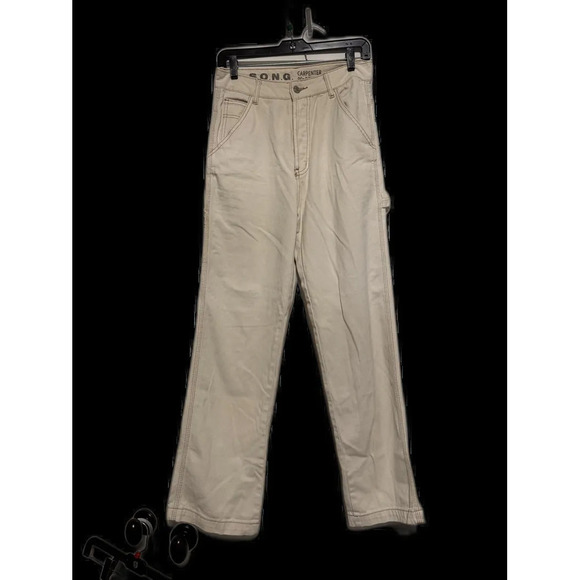 S.O.N.G. Denim - Ecru Carpenter Jeans size 27